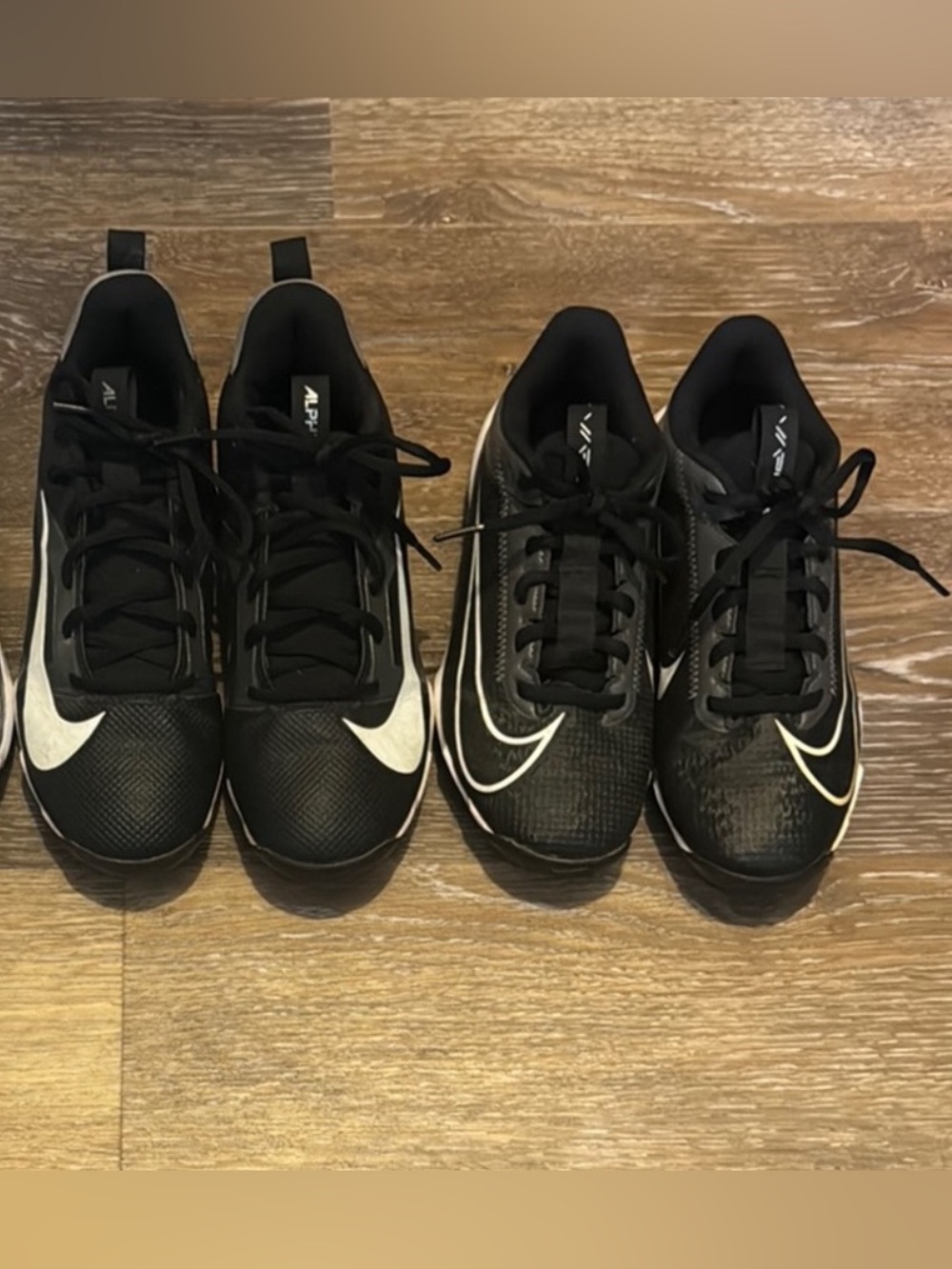 2 Pair of Boys Nike Football Cleats!